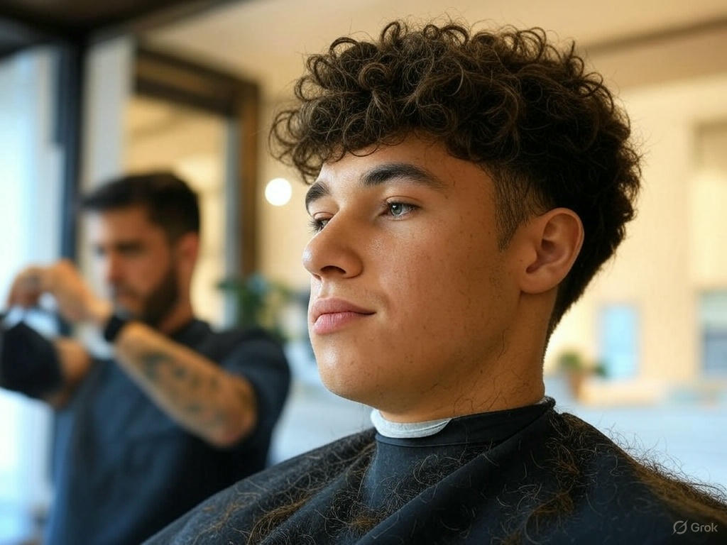 Guía Completa de Cortes para Hombres con Pelo Rizado