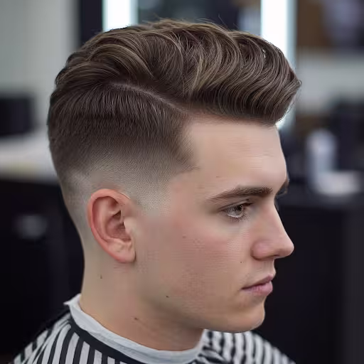 Fade Medio con Parte Lateral