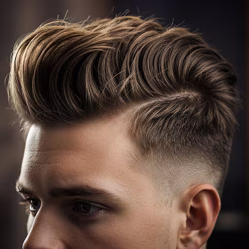 Pompadour con Textura